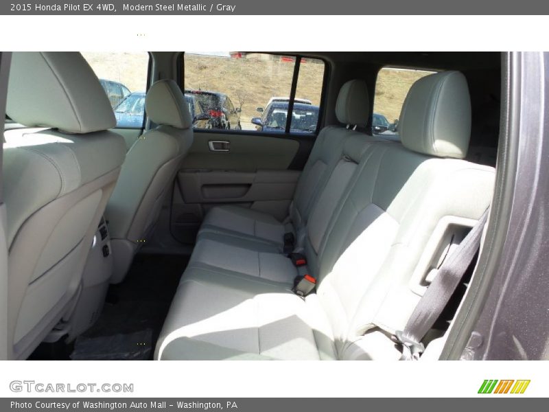 Modern Steel Metallic / Gray 2015 Honda Pilot EX 4WD