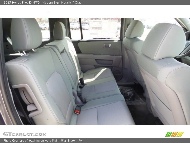 Modern Steel Metallic / Gray 2015 Honda Pilot EX 4WD