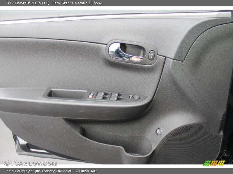 Black Granite Metallic / Ebony 2012 Chevrolet Malibu LT