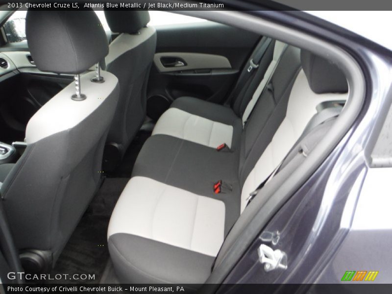 Atlantis Blue Metallic / Jet Black/Medium Titanium 2013 Chevrolet Cruze LS