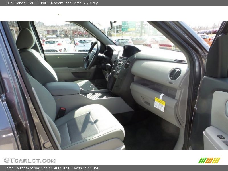 Modern Steel Metallic / Gray 2015 Honda Pilot EX 4WD