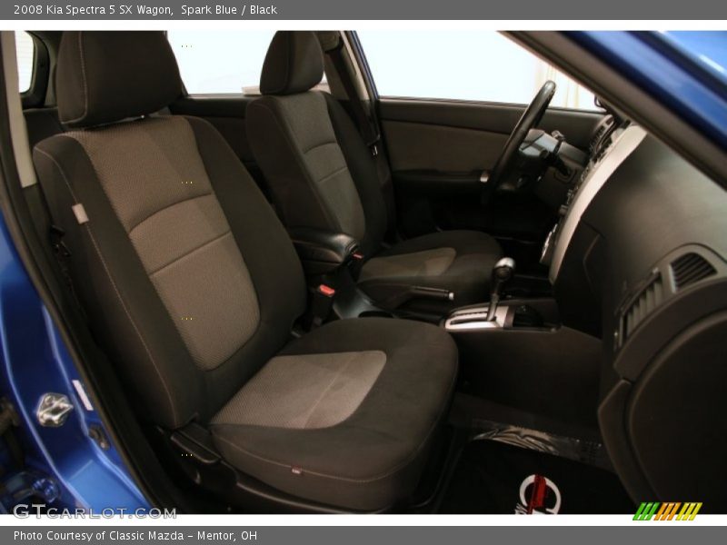 Spark Blue / Black 2008 Kia Spectra 5 SX Wagon