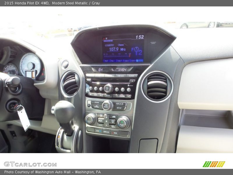 Modern Steel Metallic / Gray 2015 Honda Pilot EX 4WD