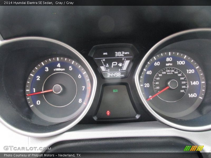 Gray / Gray 2014 Hyundai Elantra SE Sedan