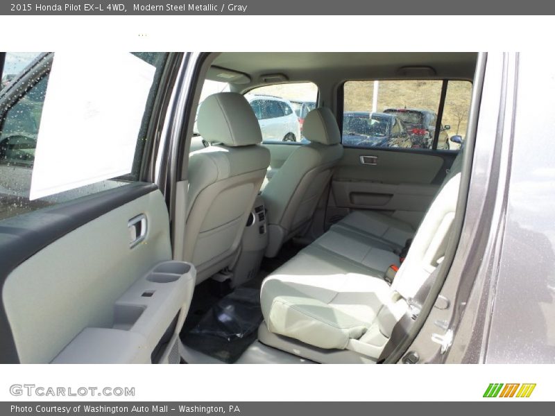 Modern Steel Metallic / Gray 2015 Honda Pilot EX-L 4WD