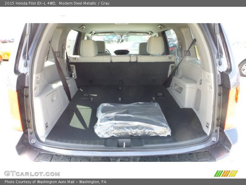 Modern Steel Metallic / Gray 2015 Honda Pilot EX-L 4WD