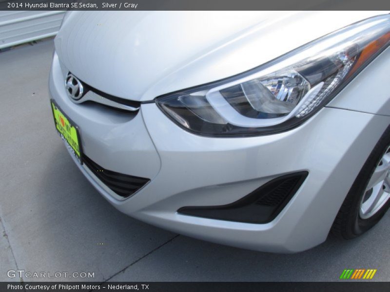 Silver / Gray 2014 Hyundai Elantra SE Sedan