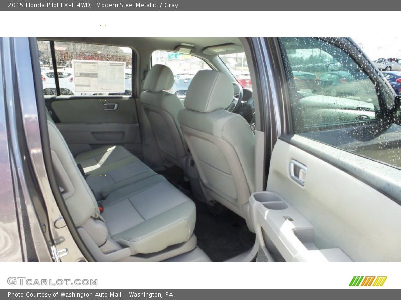 Modern Steel Metallic / Gray 2015 Honda Pilot EX-L 4WD