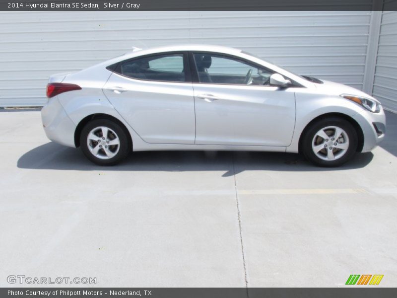 Silver / Gray 2014 Hyundai Elantra SE Sedan