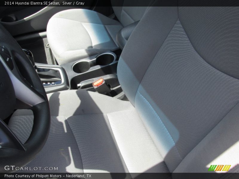 Silver / Gray 2014 Hyundai Elantra SE Sedan