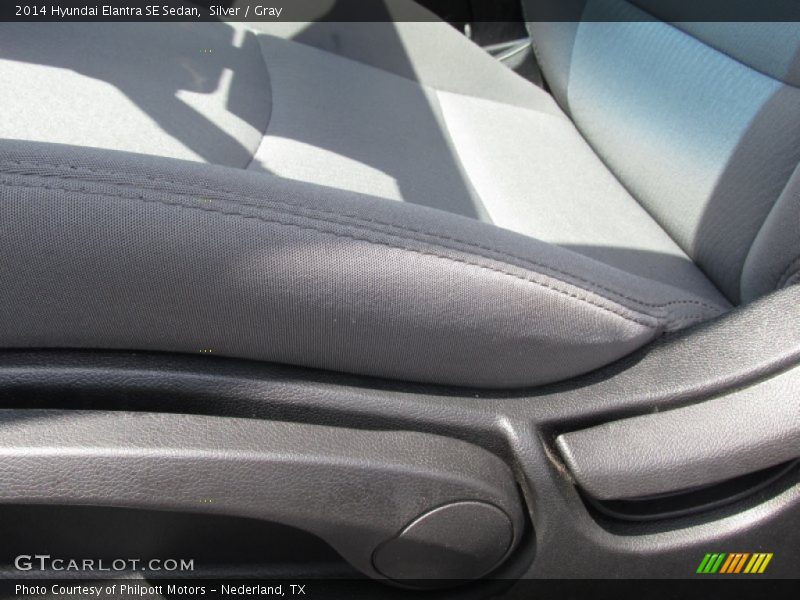 Silver / Gray 2014 Hyundai Elantra SE Sedan