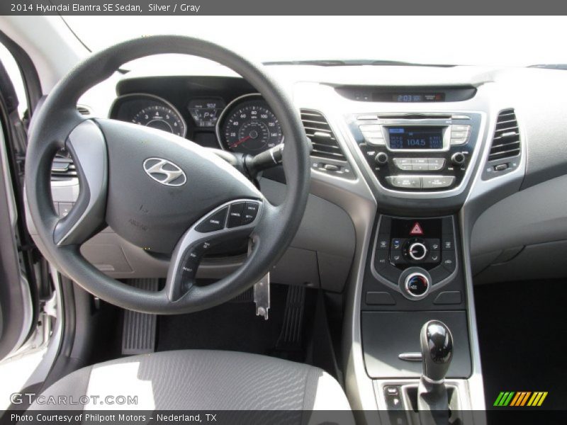 Silver / Gray 2014 Hyundai Elantra SE Sedan