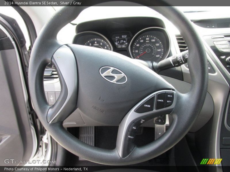 Silver / Gray 2014 Hyundai Elantra SE Sedan