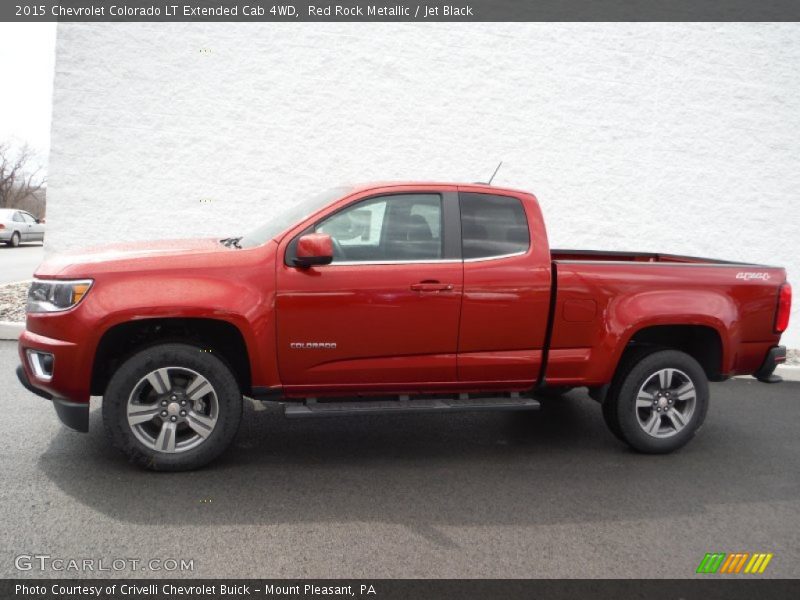  2015 Colorado LT Extended Cab 4WD Red Rock Metallic
