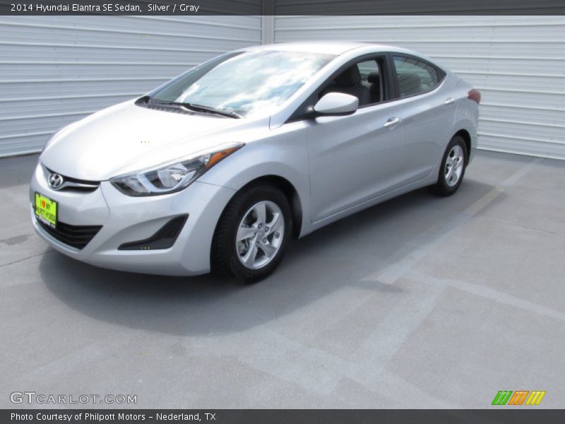 Silver / Gray 2014 Hyundai Elantra SE Sedan