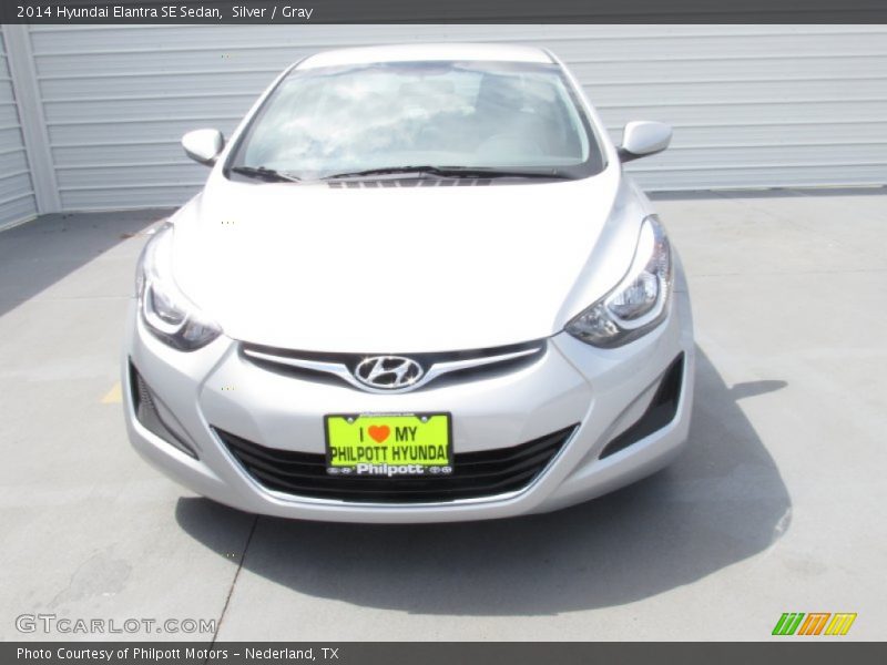 Silver / Gray 2014 Hyundai Elantra SE Sedan