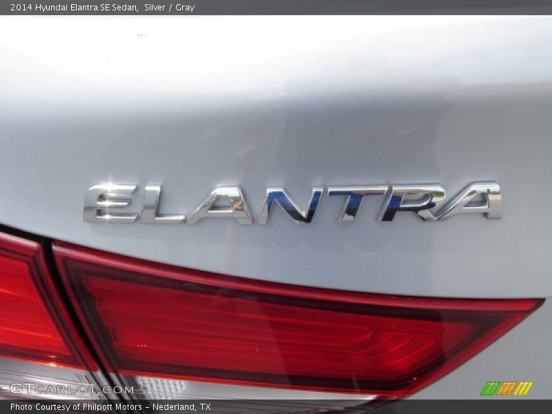 Silver / Gray 2014 Hyundai Elantra SE Sedan