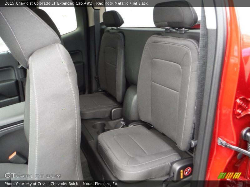Rear Seat of 2015 Colorado LT Extended Cab 4WD