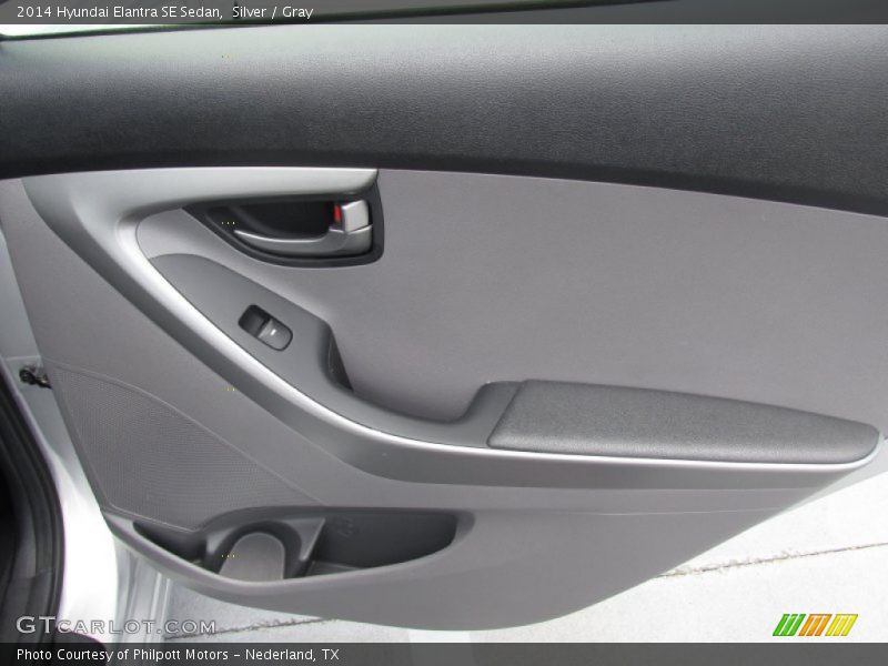Silver / Gray 2014 Hyundai Elantra SE Sedan