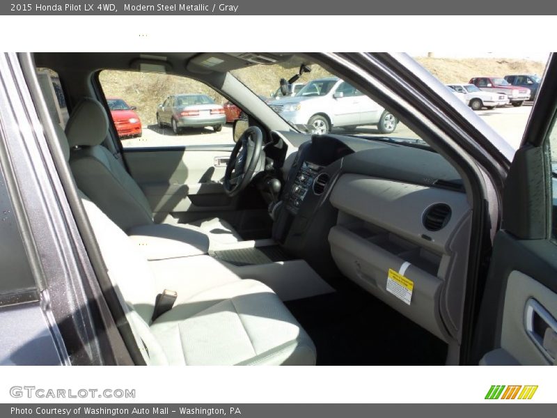 Modern Steel Metallic / Gray 2015 Honda Pilot LX 4WD
