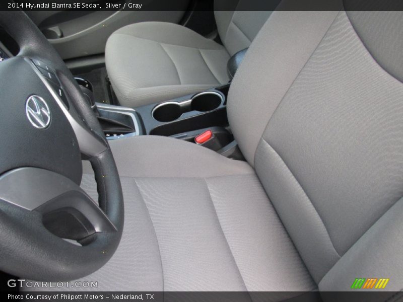 Silver / Gray 2014 Hyundai Elantra SE Sedan