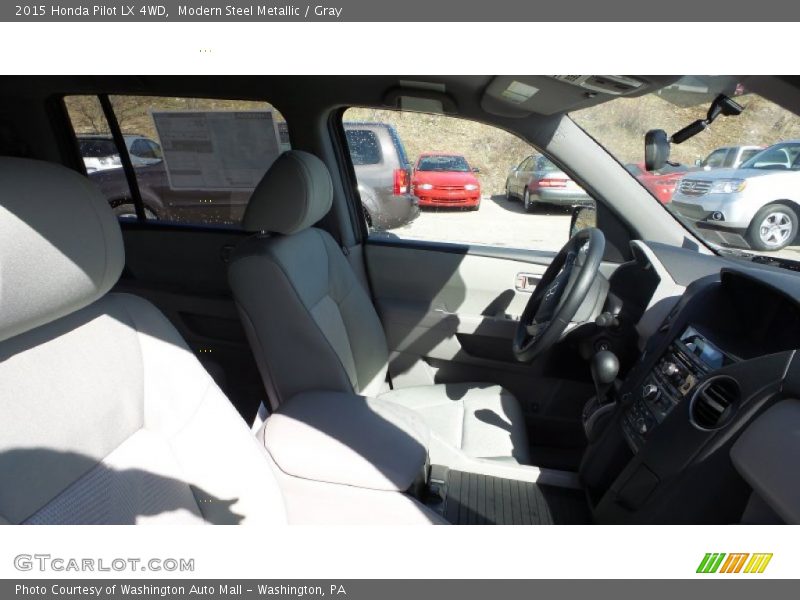 Modern Steel Metallic / Gray 2015 Honda Pilot LX 4WD