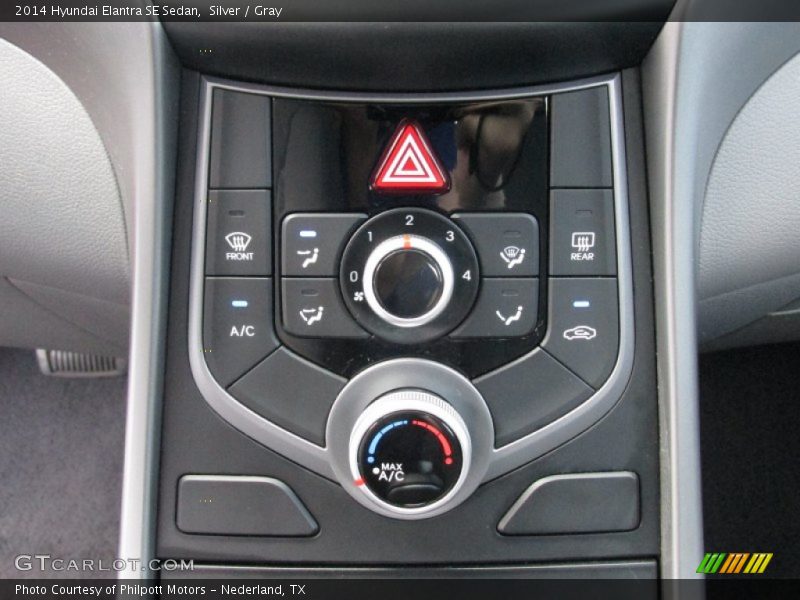 Silver / Gray 2014 Hyundai Elantra SE Sedan