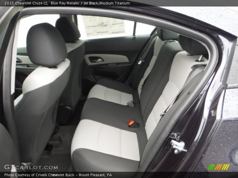 Blue Ray Metallic / Jet Black/Medium Titanium 2015 Chevrolet Cruze LS