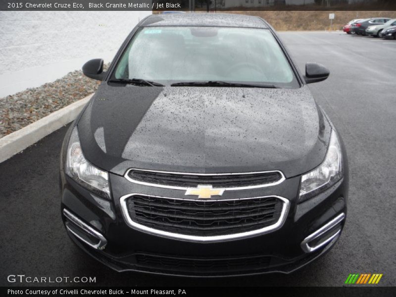 Black Granite Metallic / Jet Black 2015 Chevrolet Cruze Eco