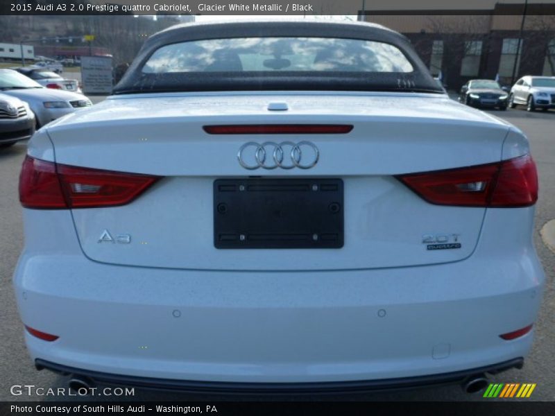 Glacier White Metallic / Black 2015 Audi A3 2.0 Prestige quattro Cabriolet