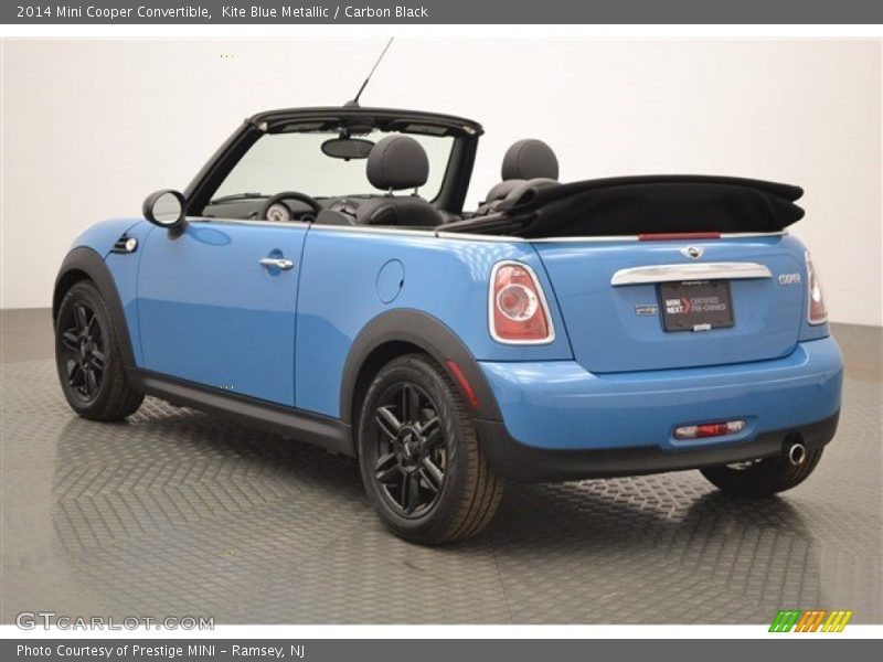 Kite Blue Metallic / Carbon Black 2014 Mini Cooper Convertible