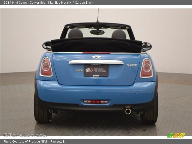 Kite Blue Metallic / Carbon Black 2014 Mini Cooper Convertible