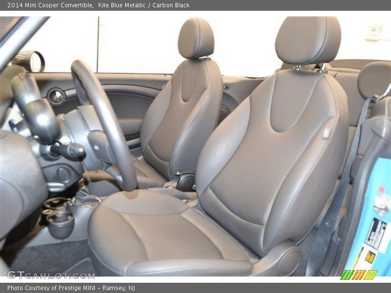 Kite Blue Metallic / Carbon Black 2014 Mini Cooper Convertible