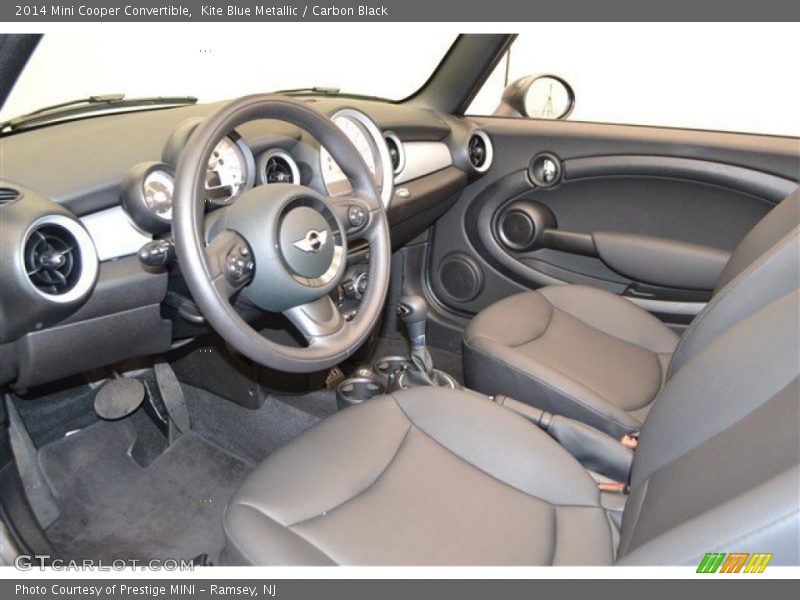 Kite Blue Metallic / Carbon Black 2014 Mini Cooper Convertible