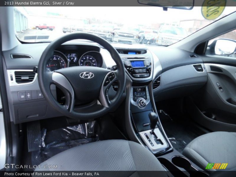 Silver / Gray 2013 Hyundai Elantra GLS