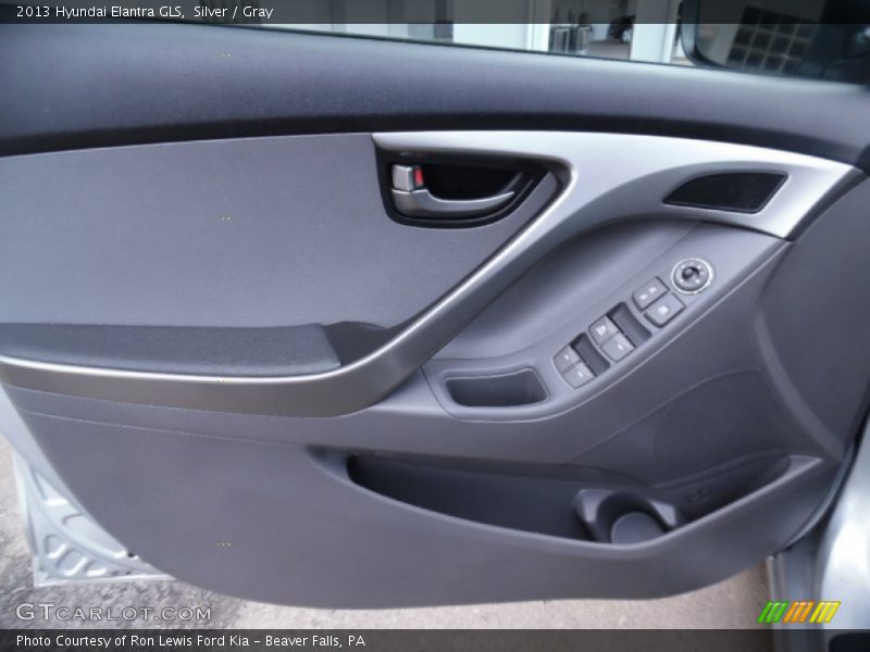 Silver / Gray 2013 Hyundai Elantra GLS