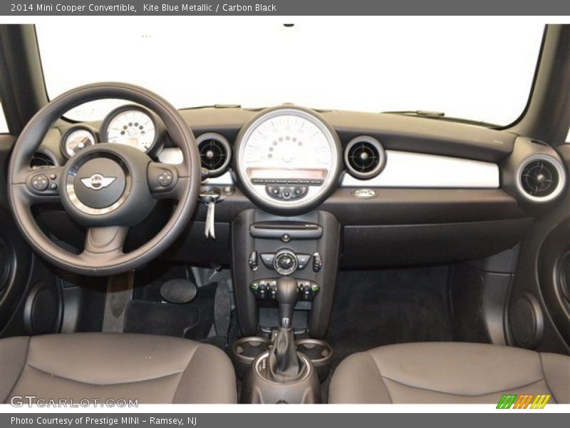 Kite Blue Metallic / Carbon Black 2014 Mini Cooper Convertible