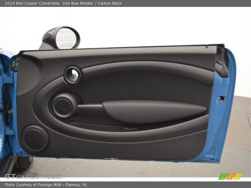 Kite Blue Metallic / Carbon Black 2014 Mini Cooper Convertible