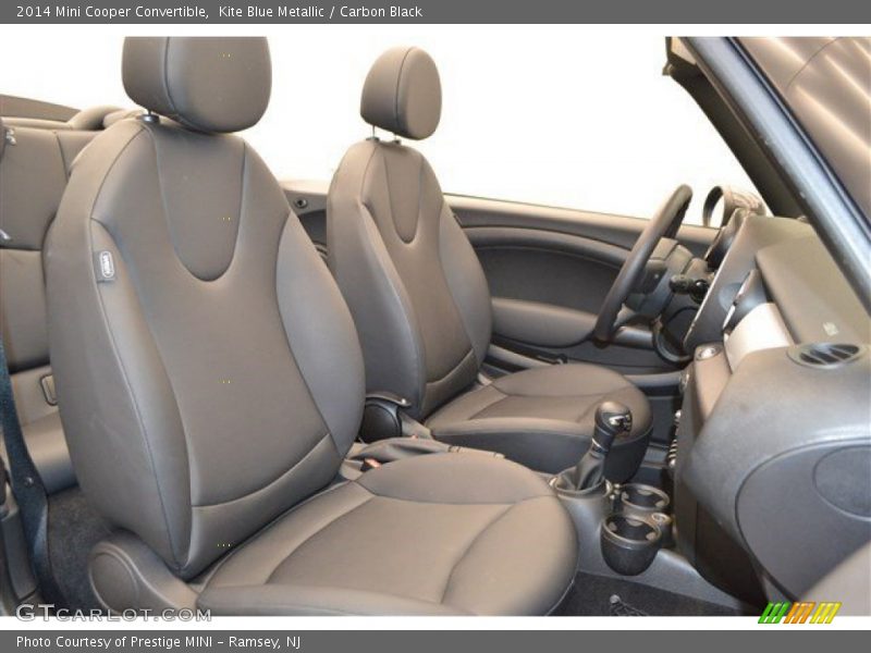 Kite Blue Metallic / Carbon Black 2014 Mini Cooper Convertible