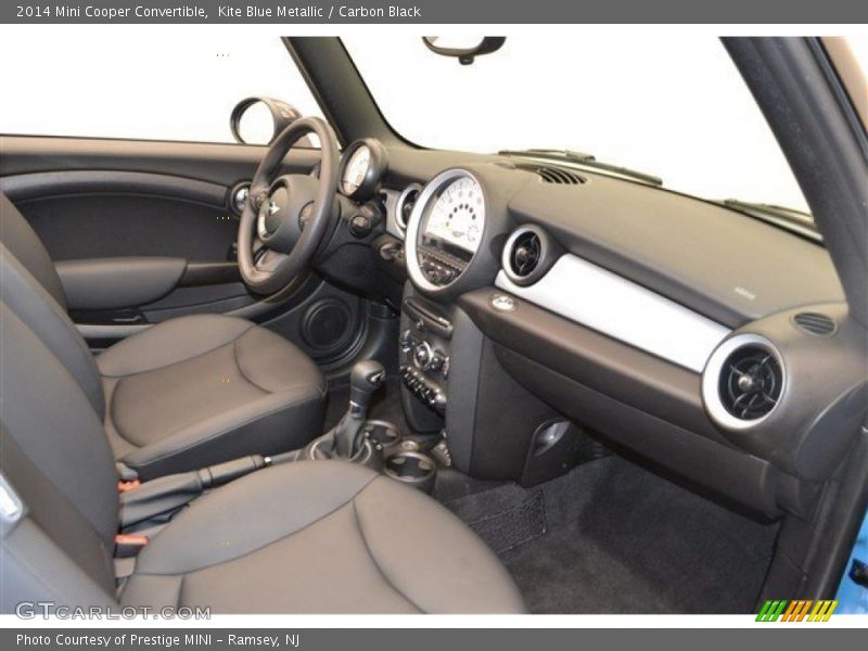Kite Blue Metallic / Carbon Black 2014 Mini Cooper Convertible