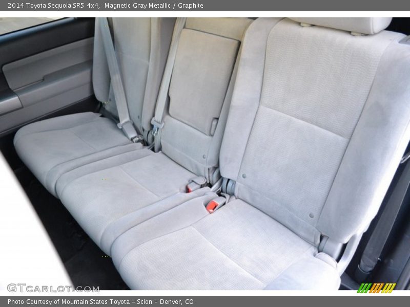 Rear Seat of 2014 Sequoia SR5 4x4