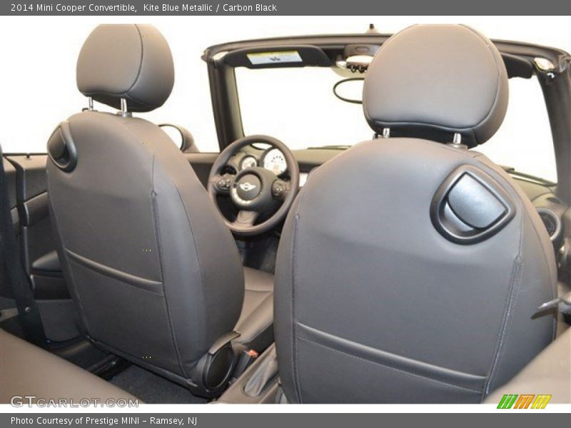 Kite Blue Metallic / Carbon Black 2014 Mini Cooper Convertible