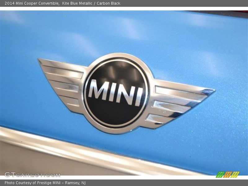 Kite Blue Metallic / Carbon Black 2014 Mini Cooper Convertible