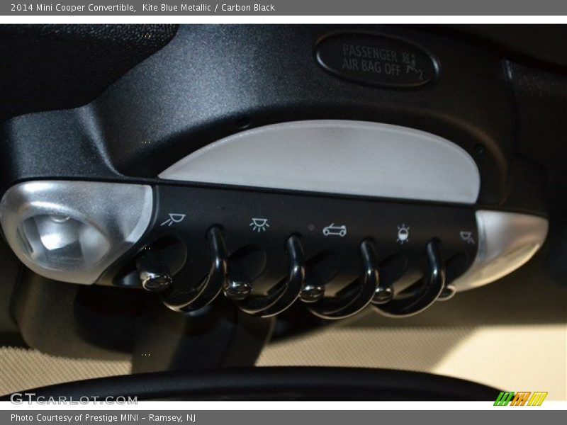 Kite Blue Metallic / Carbon Black 2014 Mini Cooper Convertible