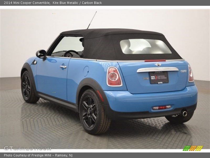 Kite Blue Metallic / Carbon Black 2014 Mini Cooper Convertible