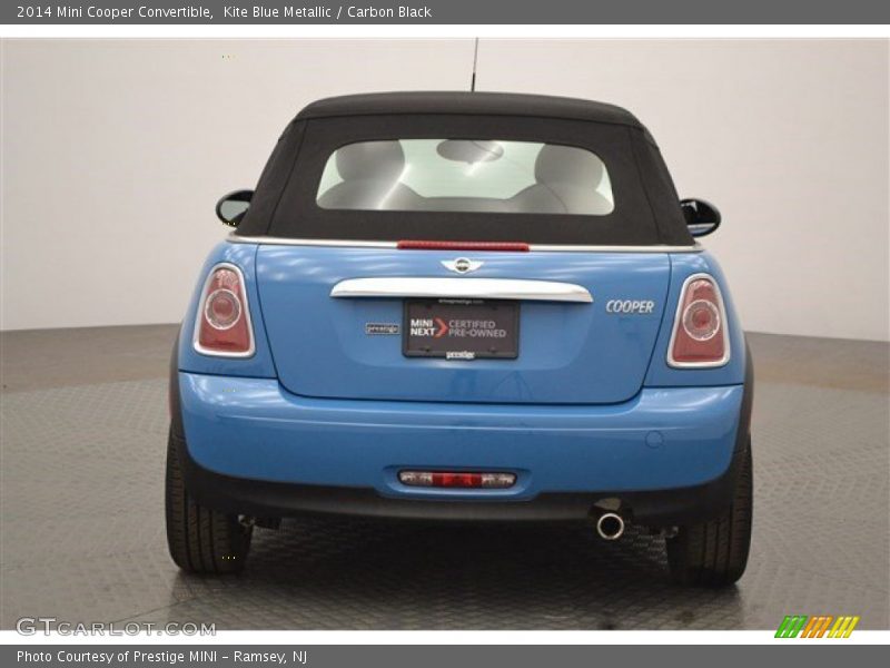 Kite Blue Metallic / Carbon Black 2014 Mini Cooper Convertible