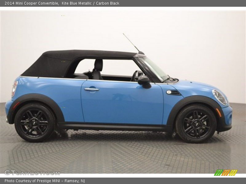 Kite Blue Metallic / Carbon Black 2014 Mini Cooper Convertible
