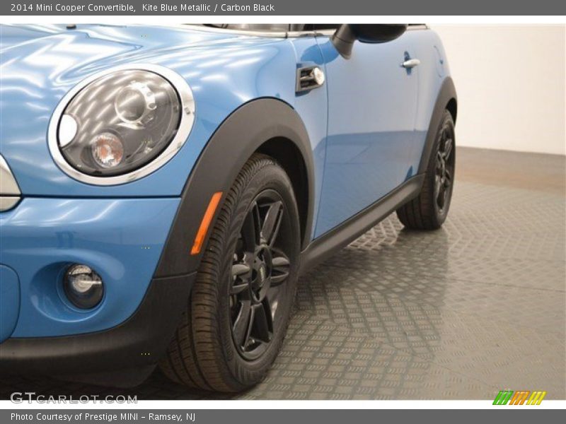 Kite Blue Metallic / Carbon Black 2014 Mini Cooper Convertible