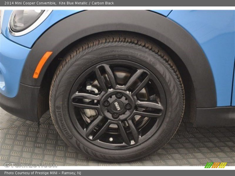 Kite Blue Metallic / Carbon Black 2014 Mini Cooper Convertible
