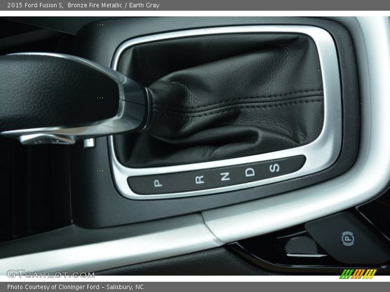 Bronze Fire Metallic / Earth Gray 2015 Ford Fusion S
